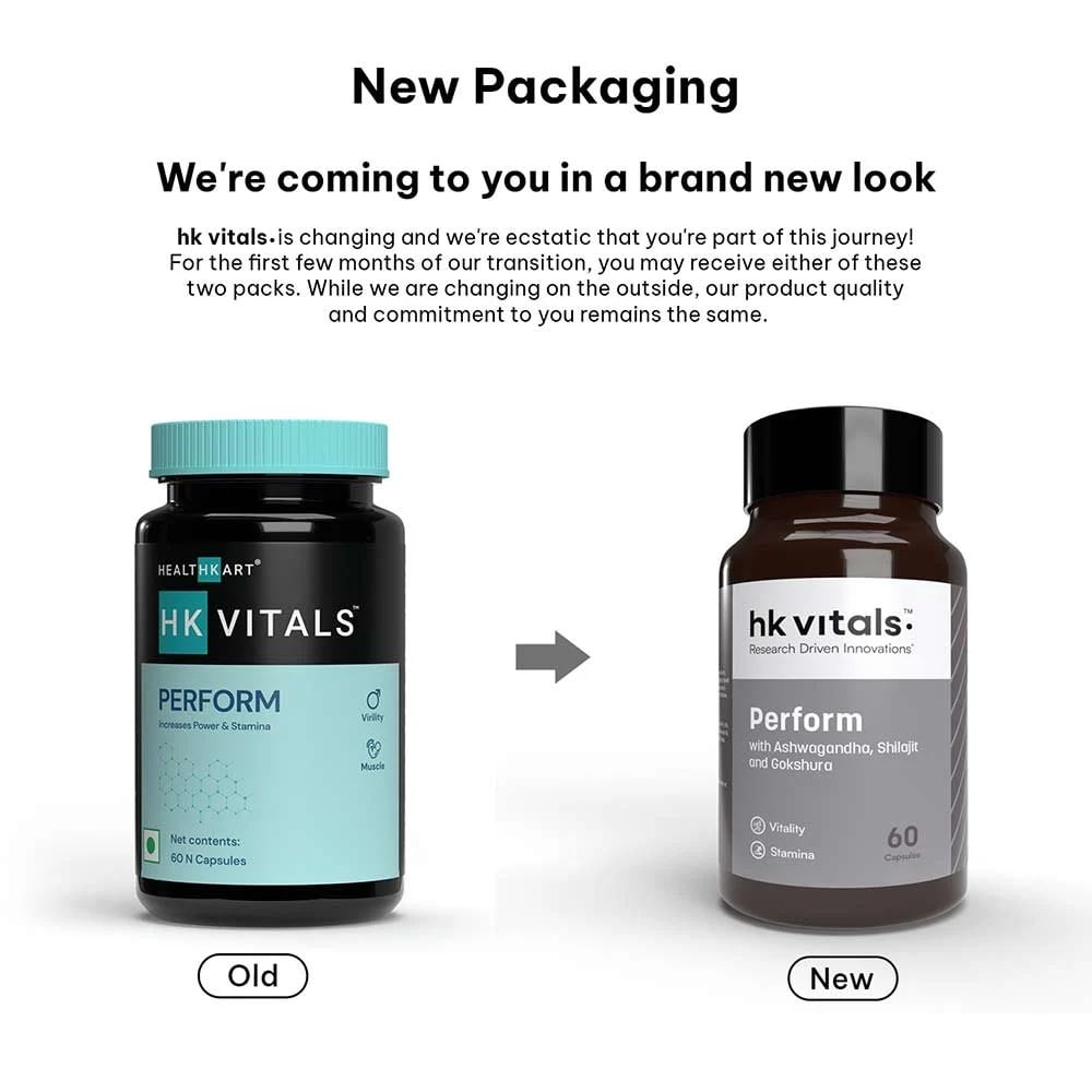 HK Vitals Vitamin D3 & Perform Combo