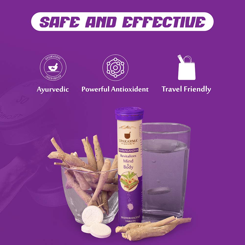 2 - Upakarma Ayurveda Ashwagandha,  20 tablet(s) 
