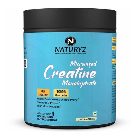 1 - Naturyz Micronized Creatine Monohydrate,  Unflavoured  0.33 lb 