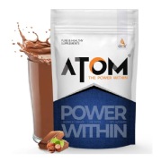 AS-IT-IS Nutrition ATOM PWR Whey Protein- 2.2 lb Choco Hazel Fusion