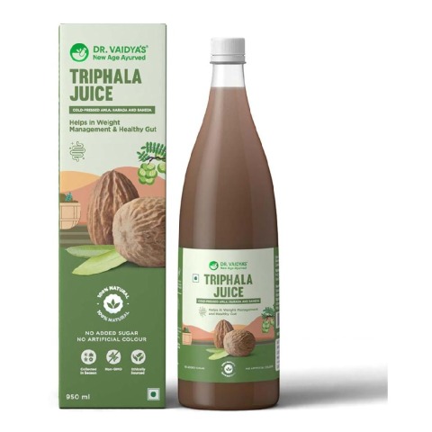 1 - Dr. Vaidya's Triphala Juice,  100% Natural  950 ml 