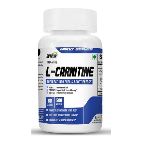 1 - NutriJa L-Carnitine,  60 capsules  Unflavoured 