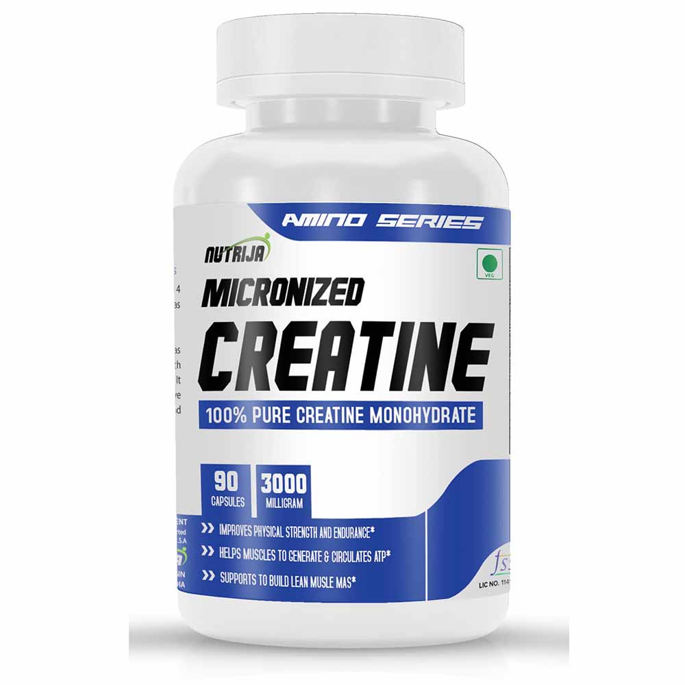 1 - NutriJa Micronized Creatine,  Unflavoured  90 capsules 