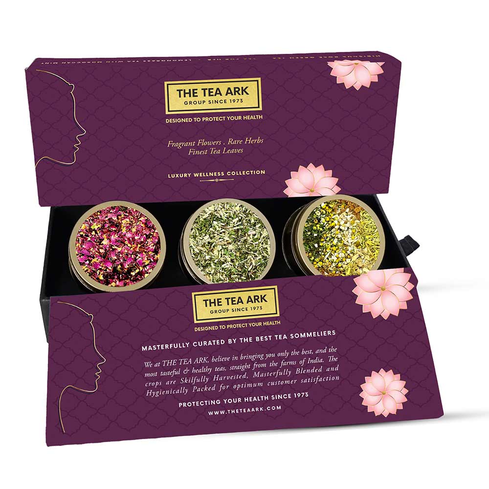 6 - The Tea Ark Lady Love Tea Gift Box,  Assorted - Premium  3 Piece(s)/Pack 