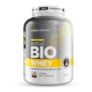 Healthfarm Muscle Bio Whey- 4.4 lb Extreme Milk Chocolate