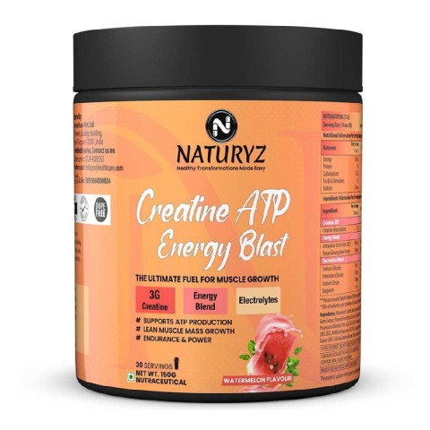 1 - Naturyz Creatine ATP Energy Blast,  Watermelon  0.33 lb 
