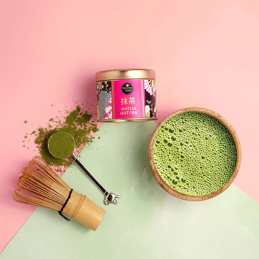 2 - Karma Kettle Matcha Green Tea Powder,  50 g  Vanilla 