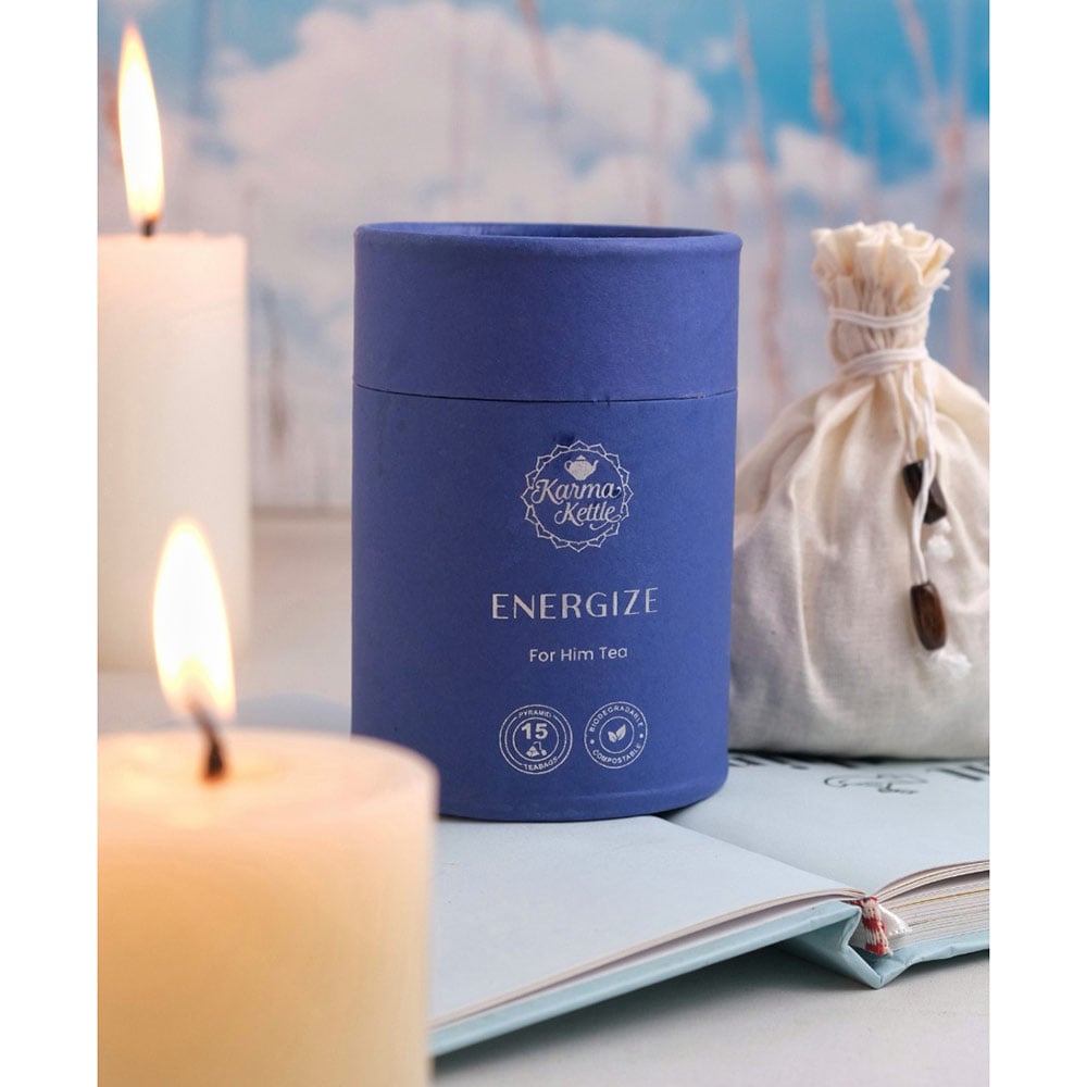 4 - Karma Kettle Energize For Him Tea,  Natural  15 Tea Bag(s) 