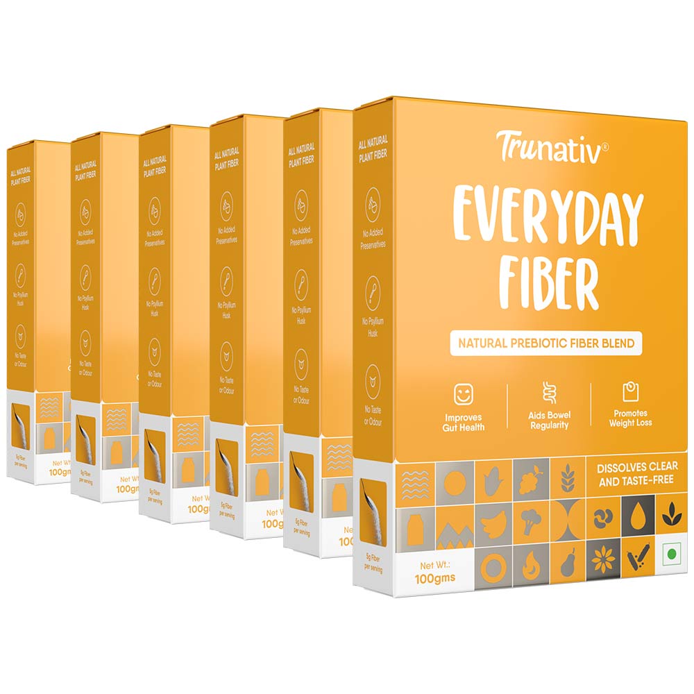 TruNativ Everyday Fiber,  100 g  Unflavoured (Pack of 6) -picture-16