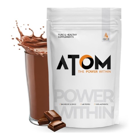 1 - AS-IT-IS Nutrition ATOM Performance Whey,  2.2 lb  Double Rich Chocolate 