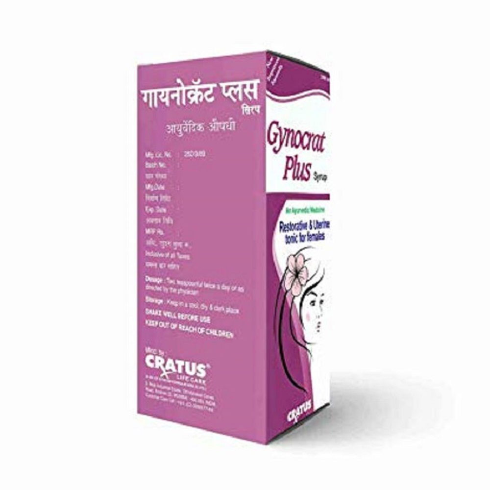 2 - Cratus Gynocrat Plus Syrup,  200 ml  Unflavoured (Pack of 5) 