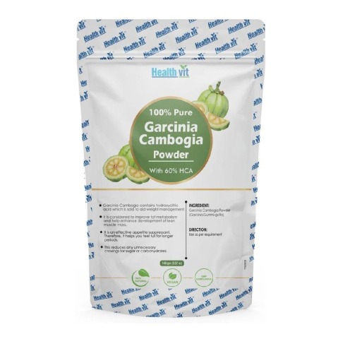 Healthvit Garcinia Cambogia Powder 60% HCA,  100 g 