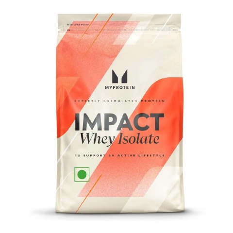 1 - Myprotein Impact Whey Isolate,  2.2 lb  Unflavoured 