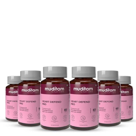 1 - Muditam Heart Defend Pro (Pack of 6),  60 tablet(s) 