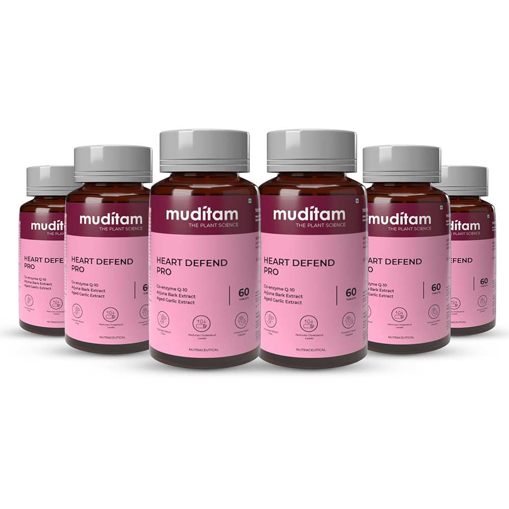 1 - Muditam Heart Defend Pro (Pack of 6),  60 tablet(s) 