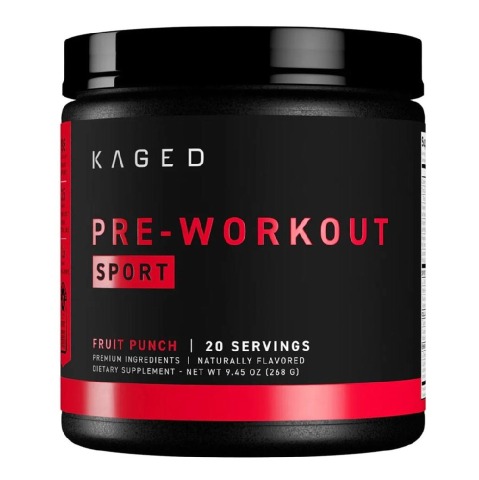 1 - Kaged Muscle Pre-Workout Sport,  0.59 lb  Fruit Punch 