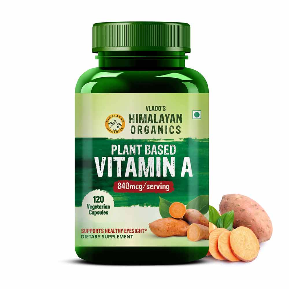 Vlado's Himalayan Organics Plant Based Vitamin A, 120 veggie capsule(s)-picture-22