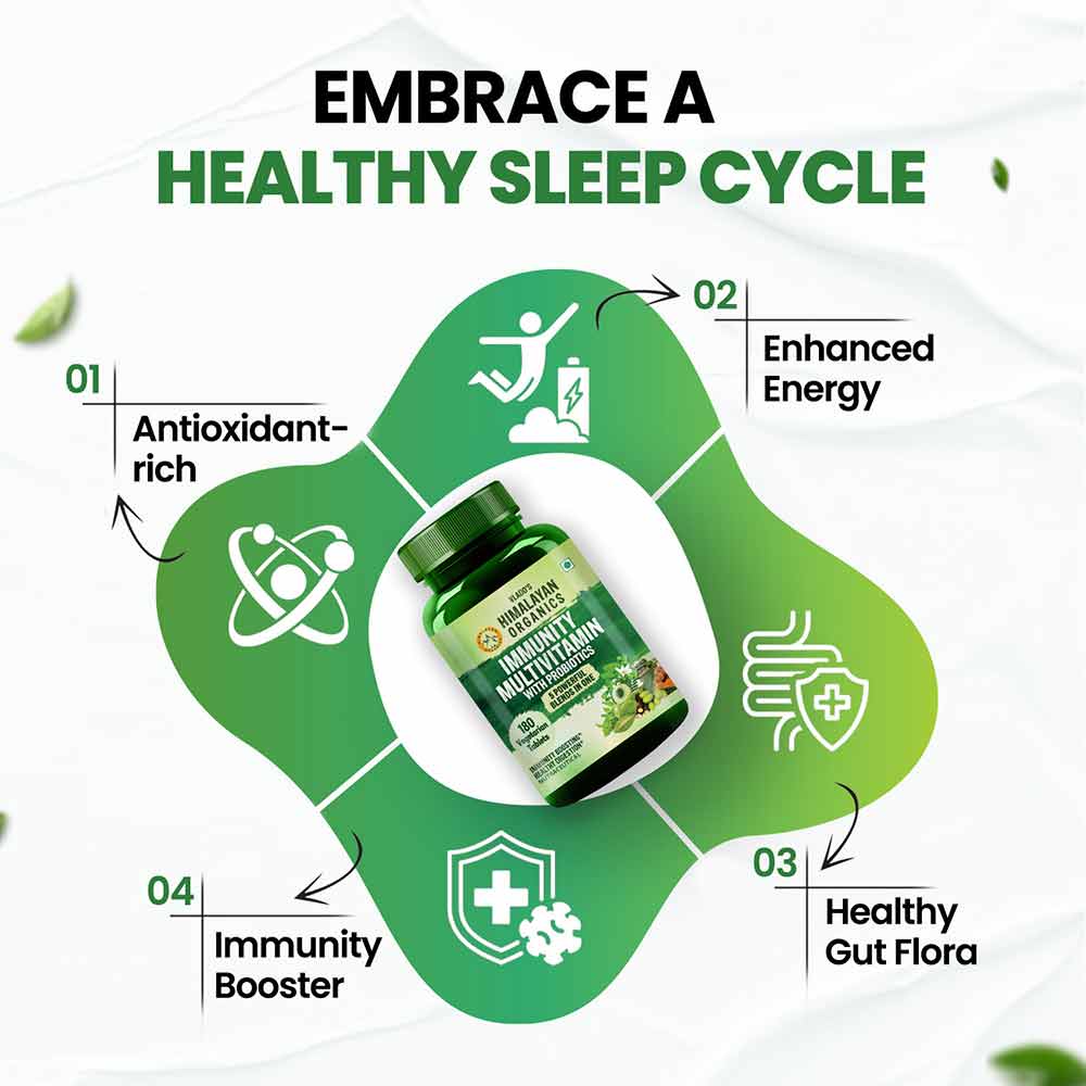 5 - Himalayan Organics Immunity Multivitamin with Probiotics,  180 tablet(s)  Unflavoured 