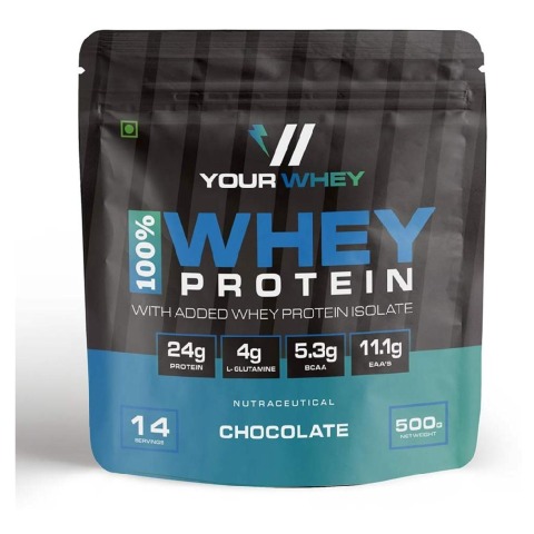 1 - YourWhey 100% Whey Protein,  1.1 lb  Chocolate 