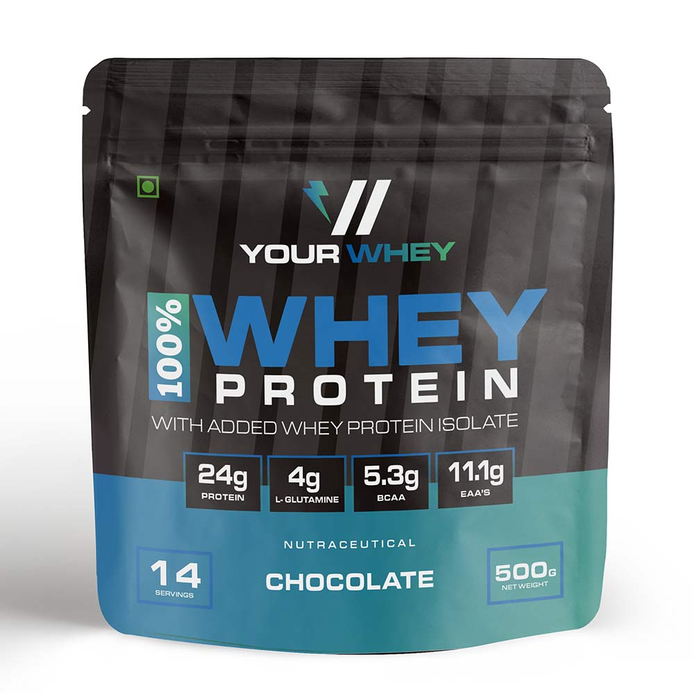 1 - YourWhey 100% Whey Protein,  1.1 lb  Chocolate 