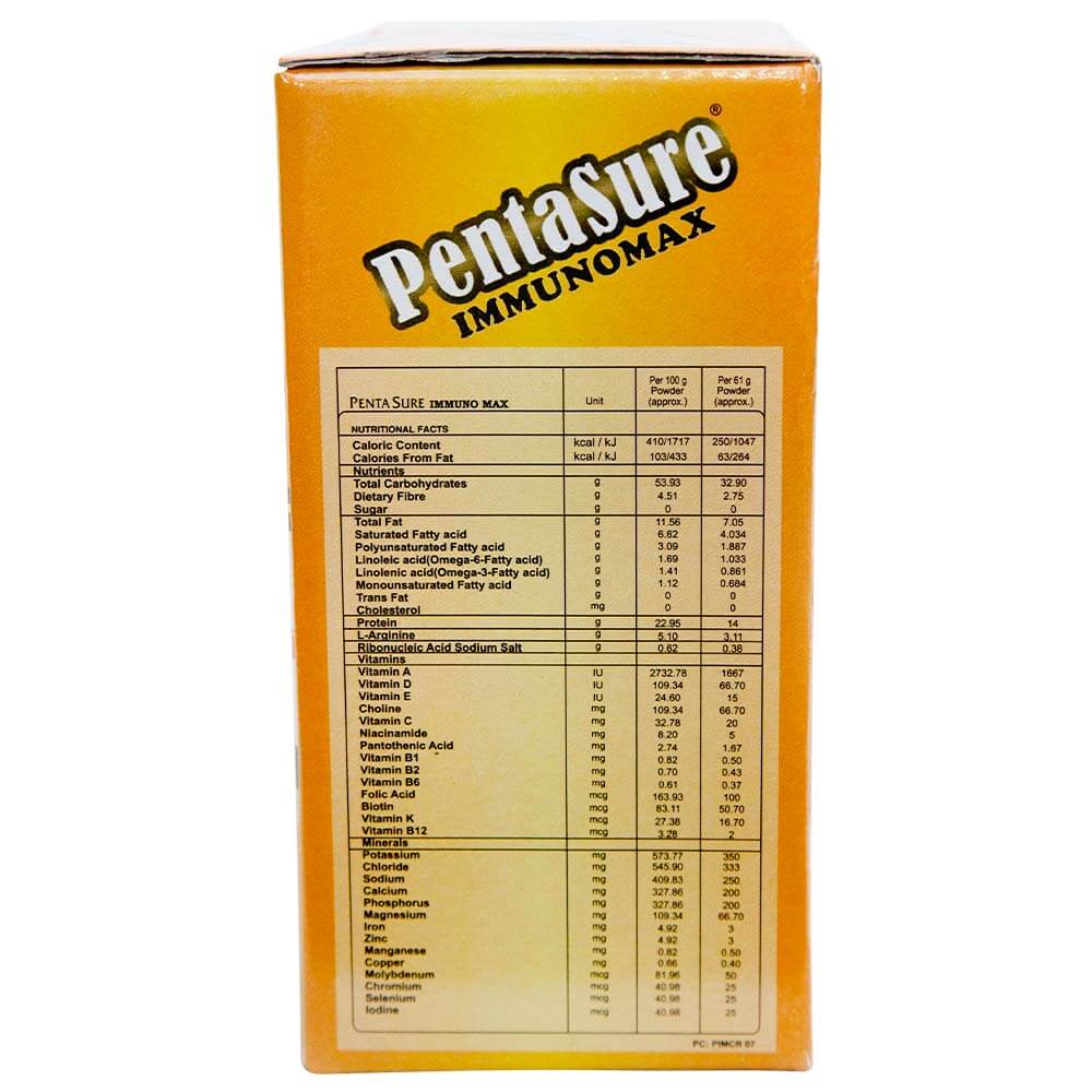 1 - Hexagon Nutrition Penta Sure Immuno Max,  4 sachets/pack (supplement)