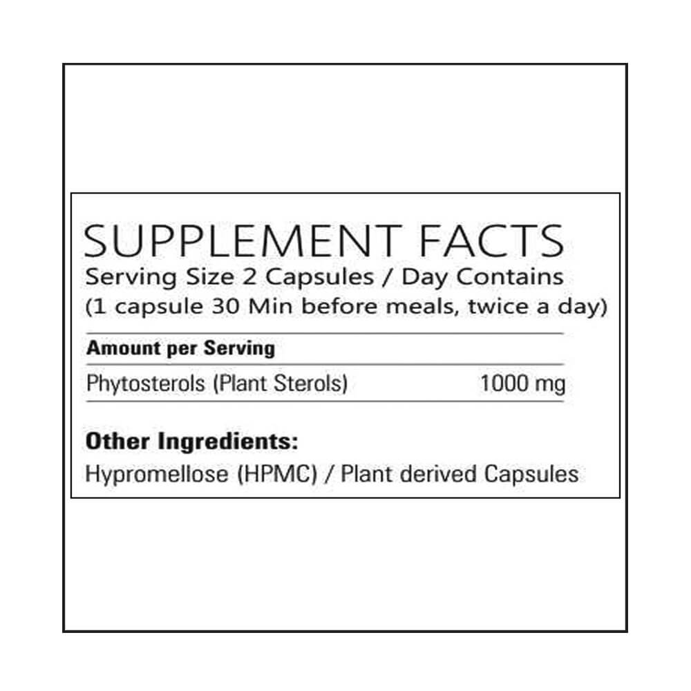 supplement - Bliss Welness Phytosterols,  20 capsules 