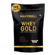 Nakpro Whey Gold Protein Concentrate- 4.4 lb Unflavoured