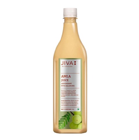 1 - Jiva Ayurveda Amla Juice,  Unflavoured  1 L 