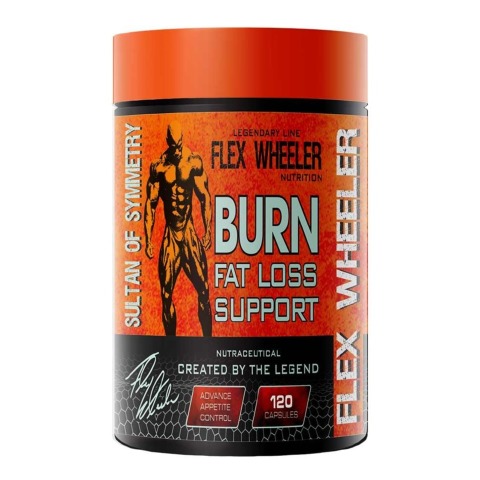 1 - Flex Wheeler Nutrition Burn Fat Loss Support,  120 capsules  Unflavoured 