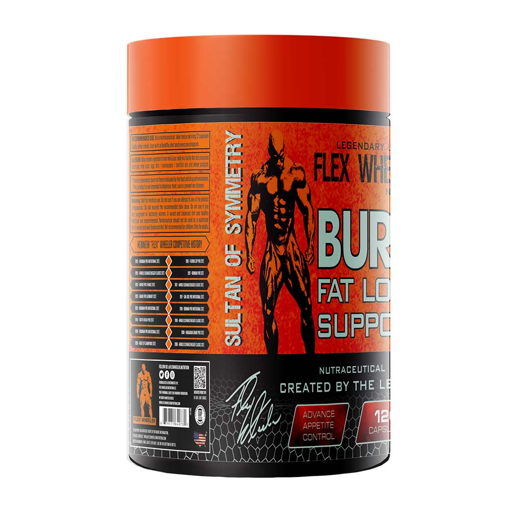 2 - Flex Wheeler Nutrition Burn Fat Loss Support,  120 capsules  Unflavoured 