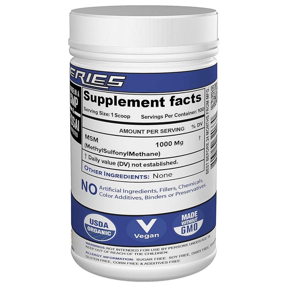3 - NutriJa MSM Powder (MethylSulfonylMethane),  100 g 