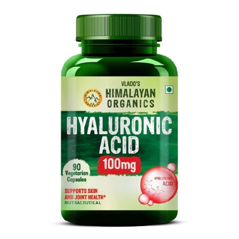 1 - Vlado's Himalayan Organics Hyaluronic Acid 100mg,  90 veggie capsule(s) 