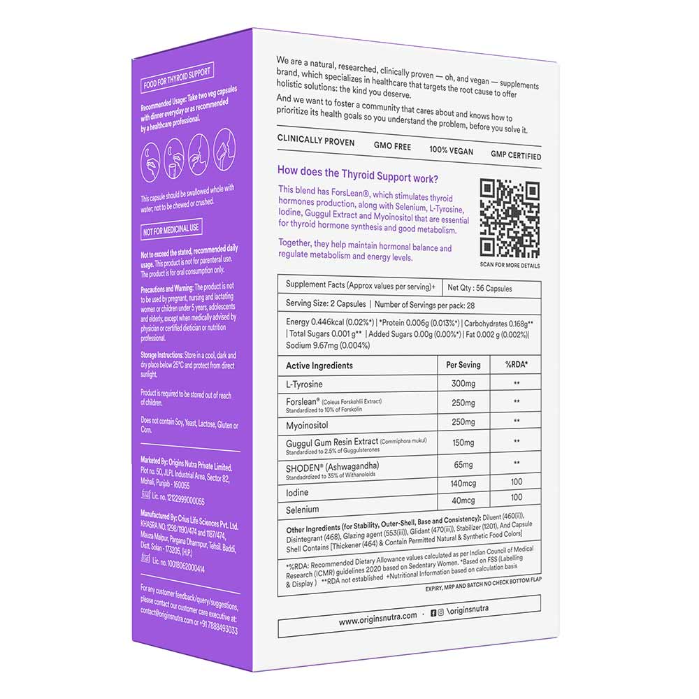 8 - Origins Nutra Thyroid Support,  56 veggie capsule(s) 