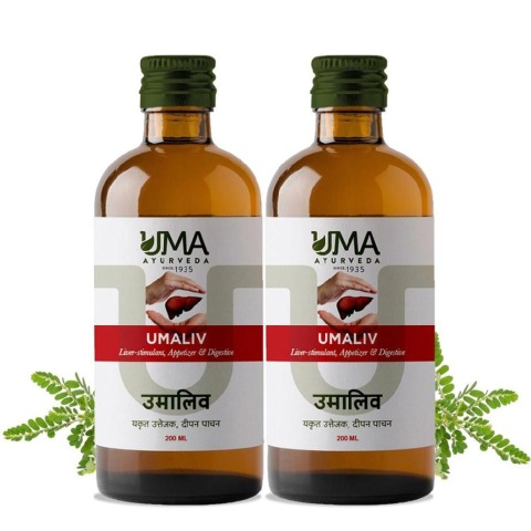 5 - Uma Ayurveda Umaliv (Pack of 2),  200 ml 