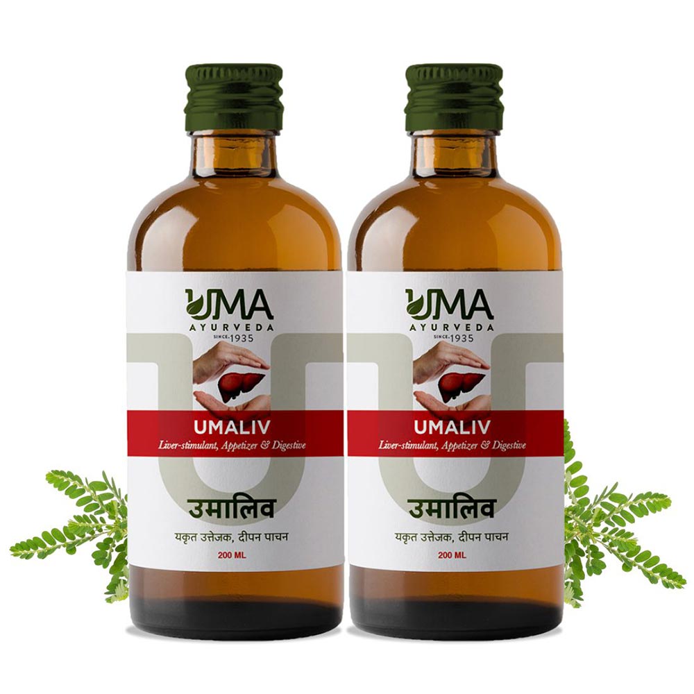 5 - Uma Ayurveda Umaliv (Pack of 2),  200 ml 