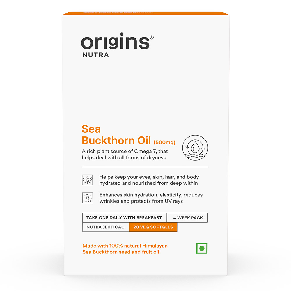2 - Origins Nutra Sea Buckthorn Oil 500mg (Pack of 3),  28 softgels 