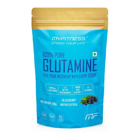 1 - MYFITNESS By Paradise 100% Pure Glutamine,  0.33 lb  Blackberry 
