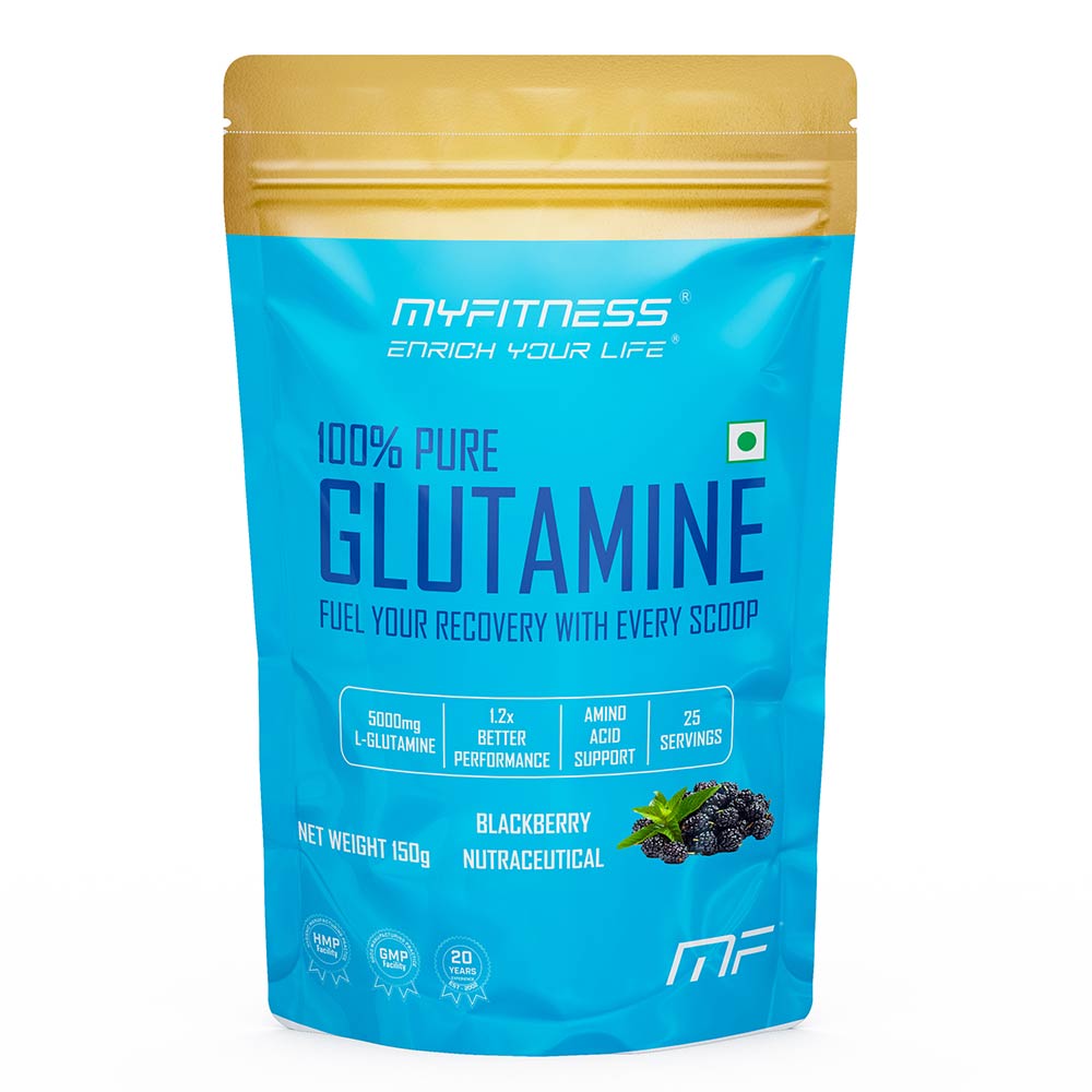 1 - MYFITNESS By Paradise 100% Pure Glutamine,  0.33 lb  Blackberry 
