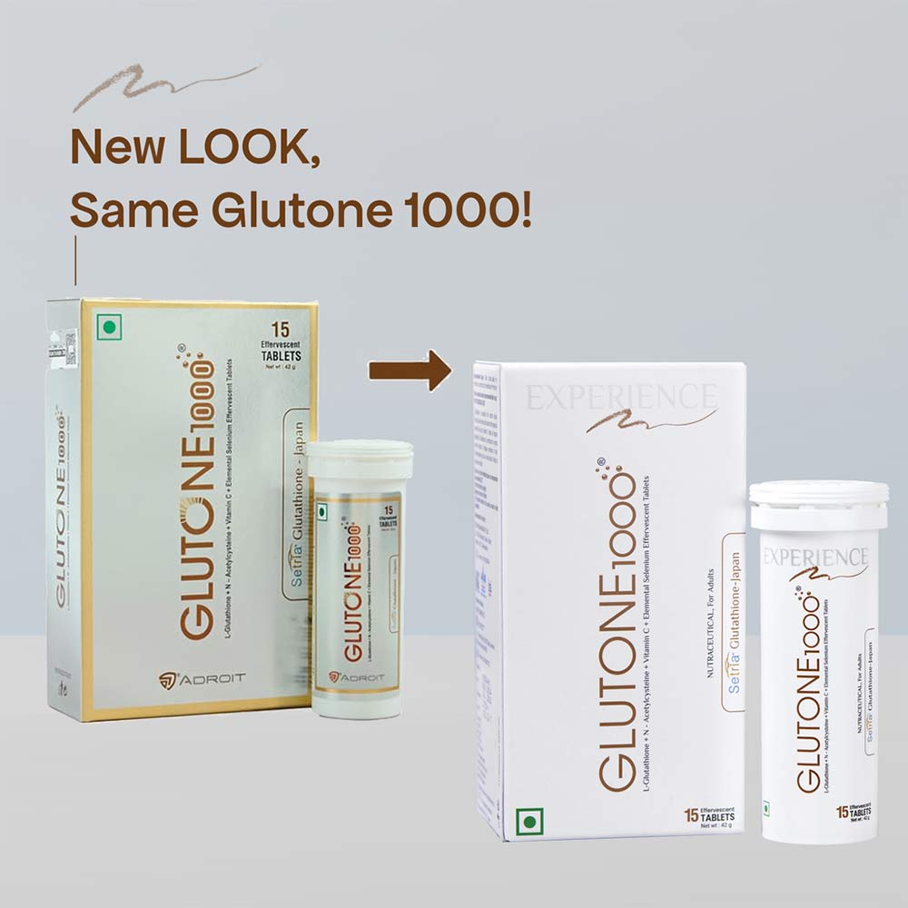 3 - Glutone 1000 & Escor-Z Combo,  Unflavoured, Lime & Lemon  4 Piece(s)/Pack 