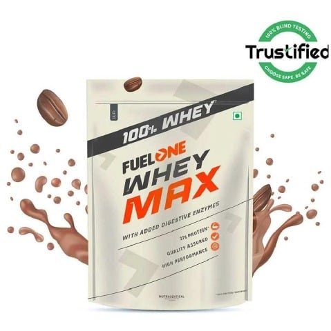 5 - Fuel One Whey Max OP, 2.2 lb Cafe Mocha