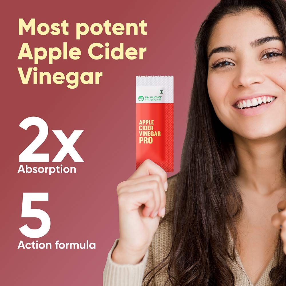 2 - Dr. Vaidya's Apple Cider Vinegar Pro,  15 Piece(s)/Pack  Unflavoured 