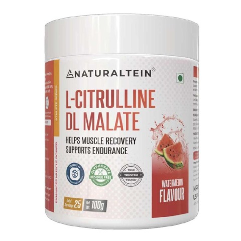 1 - NATURALTEIN L-Citrulline DL Malate,  0.22 lb  Watermelon 