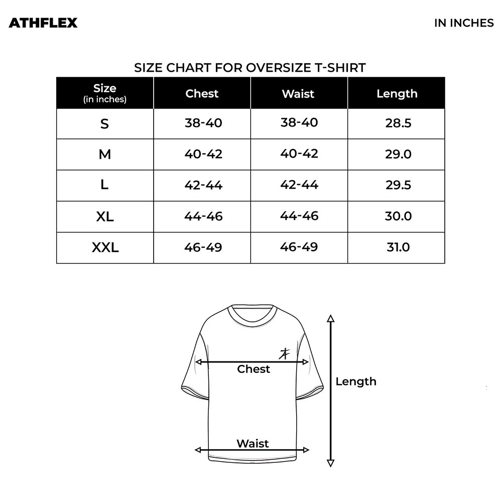 7 - Athflex Men's Flex Ample Oversize T-Shirt,  Small  Navy Blue 