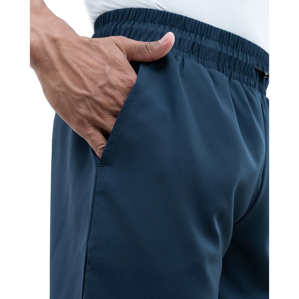 9 - Athflex Men's Nylon-Spandex Workout 2in1 Shorts,  Medium  Blue 