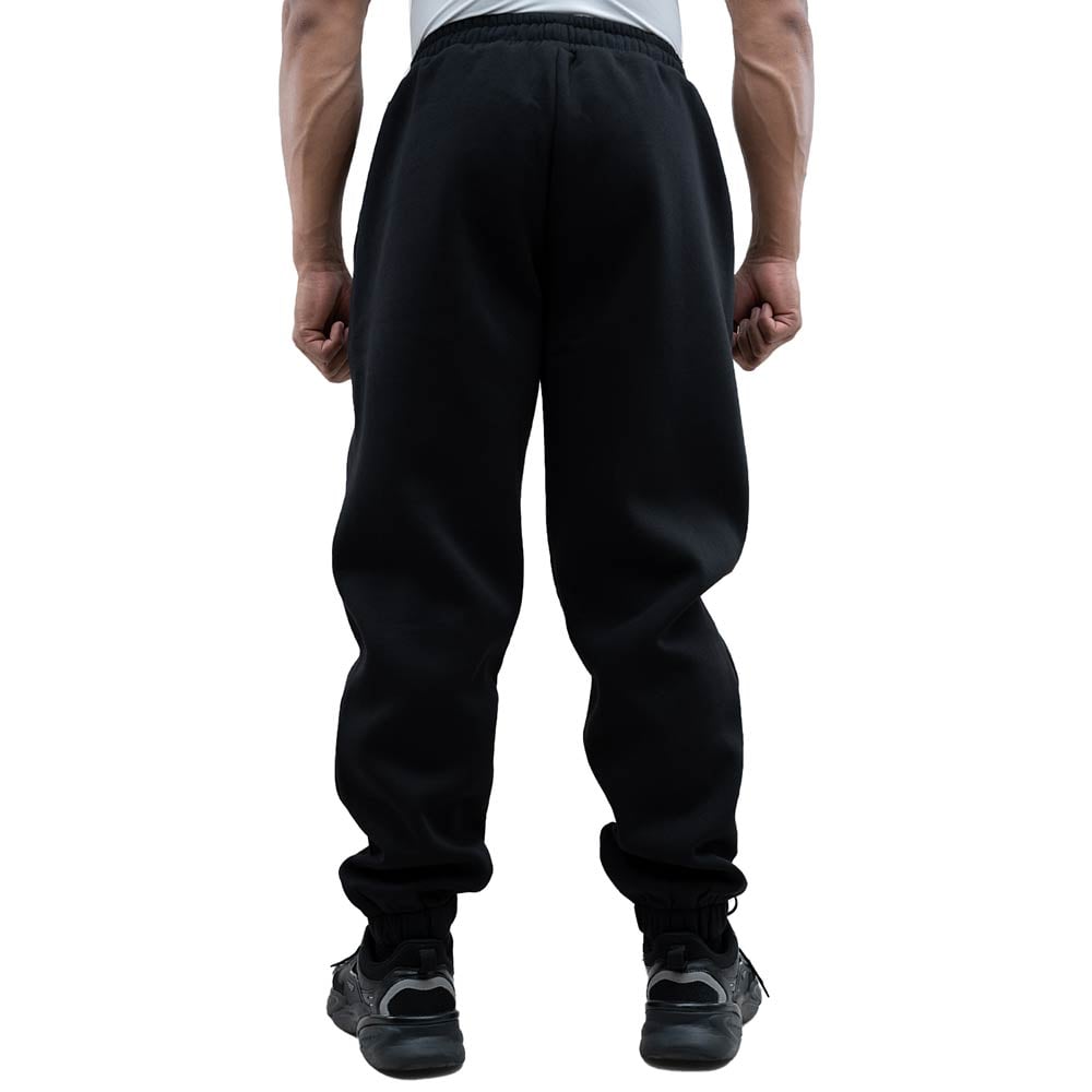 4 - Athflex Men's Relaxed fit Dark Flex Joggers,  Black  XXL 