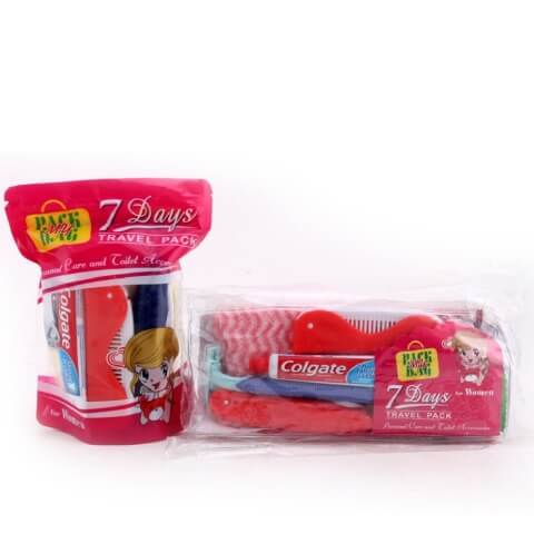 Pack My Bag Women's Travel Toiletry Kit,  Assorted 