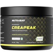 Nutrabay CreaPeak Creatine Monohydrate- Unflavoured 0.22 lb
