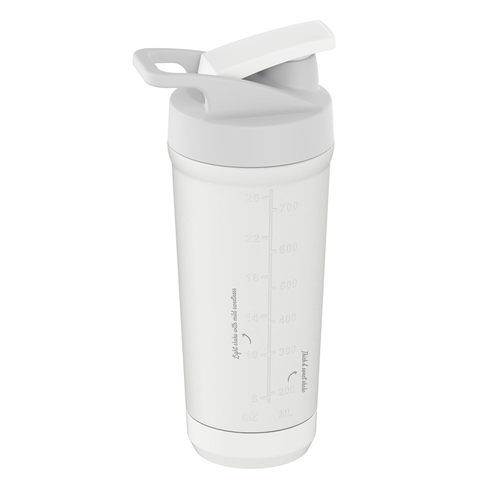 4 - TrueBasics Steel Shaker,  True White  700 ml 