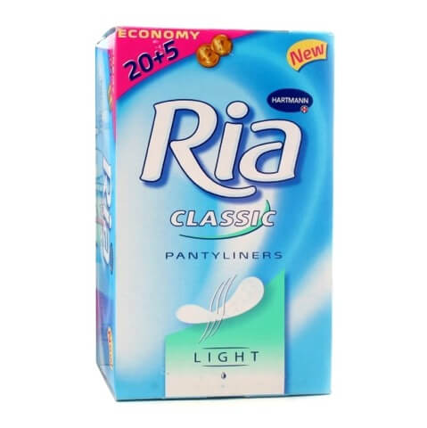 Hartmann Ria Classic Panty Liners,  Light 