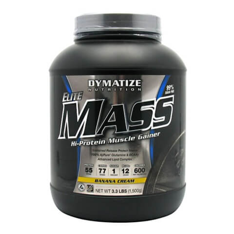 Dymatize Elite Mass, 3.3 lb Banana